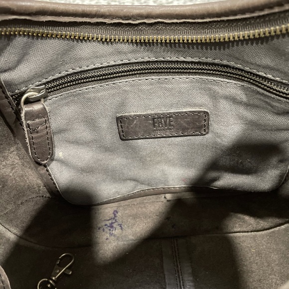 Frye Cara Saddle Crossbody SMOKE - Picture 8 of 10